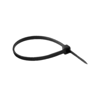 Abraçadeira de Nylon 150mm x 2,5mm Preta (100 Un)