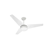 Ventilador Ideal LED 18W 6000K Branco 3 Pás PLQ 127V