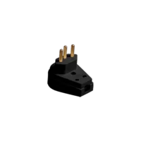 Pino Macho 10A 3P p/ Cabo Gigante Preto (10 un)