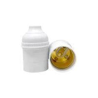 Soquete E27 Plástico Sem Chave Branco