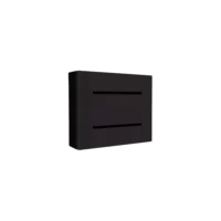 Arandela Box 1 Lâmpada G9 Preta