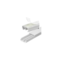 Canaleta 20x10mm 2mts c/ Divisória c/ Fita