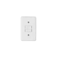 Linha Stylus 1 Interruptor Simples + 1 Paralelo c/ Placa 4x2