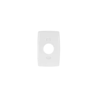 Placa Safira 1 Tomada Redonda