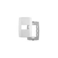 Placa Slim 4x2 1 Módulo Horizontal c/ Suporte