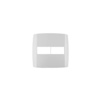 Placa Slim 4x4 1+1 Módulos Horizontais