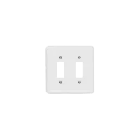 Placa Stylus 4x4 2 Interruptores 1 Tecla