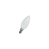 Lâmpada Incandescente Vela Lisa 25W E14 127V Leitosa