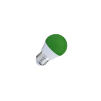 Lâmpada Led Bolinha Color 1W Verde
