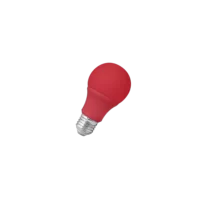 Lâmpada LED Bulbo Color 10W E27 Vermelha