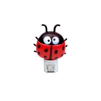 Luz Noturna Joaninha 1W 3000K Bivolt