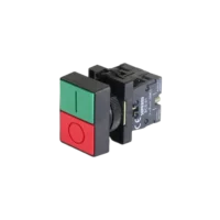 Botão Pulsador Duplo Plástico