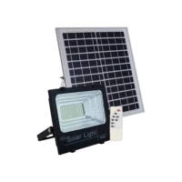 Refletor Led Solar 100W 6500k c/ Controle