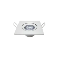 Spot Led Embutir Quadrado 3W 6000K